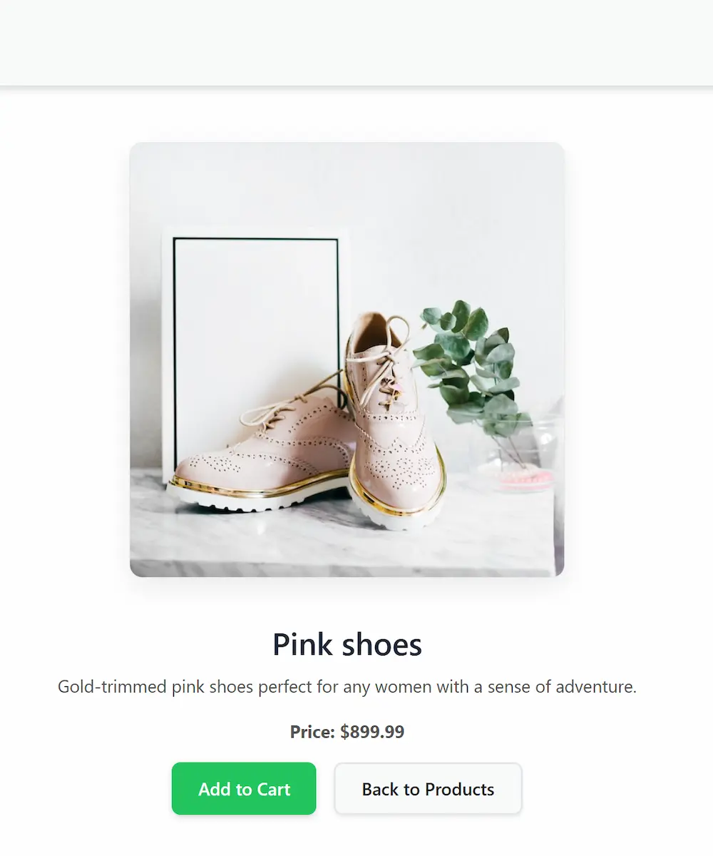 MyShop product detail page screenshot